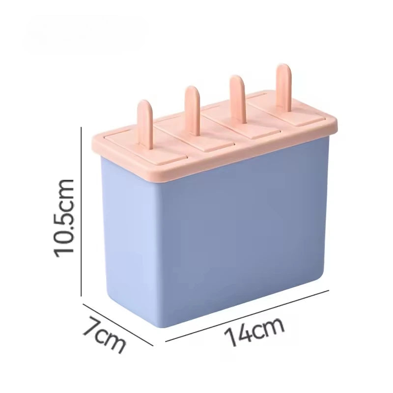 Popsicle/Sorbet Mold Popsicle Making Frozen Ice Box Lid Homemade Ice Cream Artifact Kitchen Things Gadgets Kitchen Items