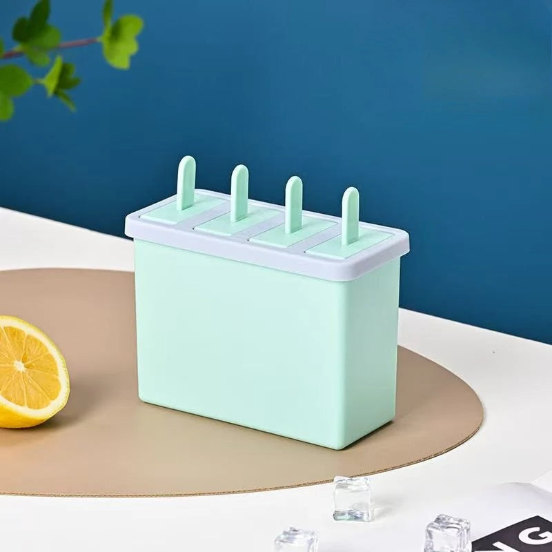 Popsicle/Sorbet Mold Popsicle Making Frozen Ice Box Lid Homemade Ice Cream Artifact Kitchen Things Gadgets Kitchen Items