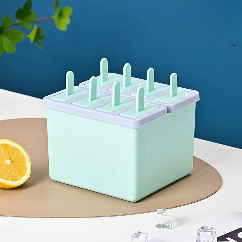 Popsicle/Sorbet Mold Popsicle Making Frozen Ice Box Lid Homemade Ice Cream Artifact Kitchen Things Gadgets Kitchen Items