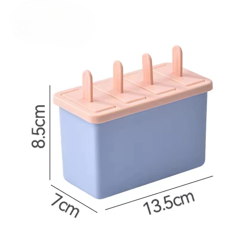 Popsicle/Sorbet Mold Popsicle Making Frozen Ice Box Lid Homemade Ice Cream Artifact Kitchen Things Gadgets Kitchen Items